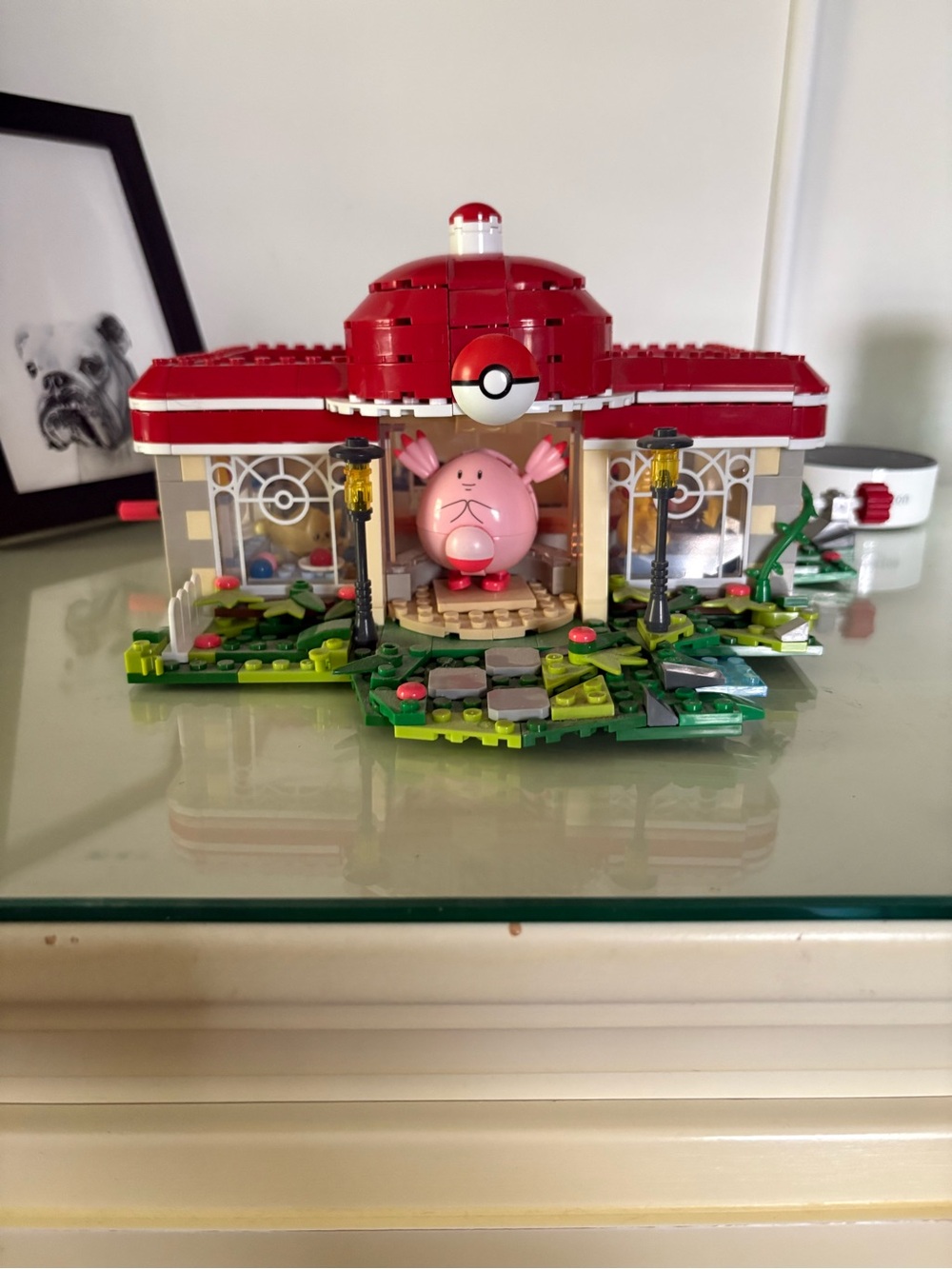Red and Pink Poké-Inspired Kids Building Set Playhouse